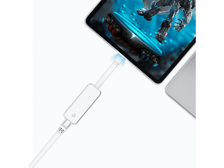 TP-LINK Adaptateur réseau USB-C vers RJ45 Gigabit Blanc (UE300C) - Image 3