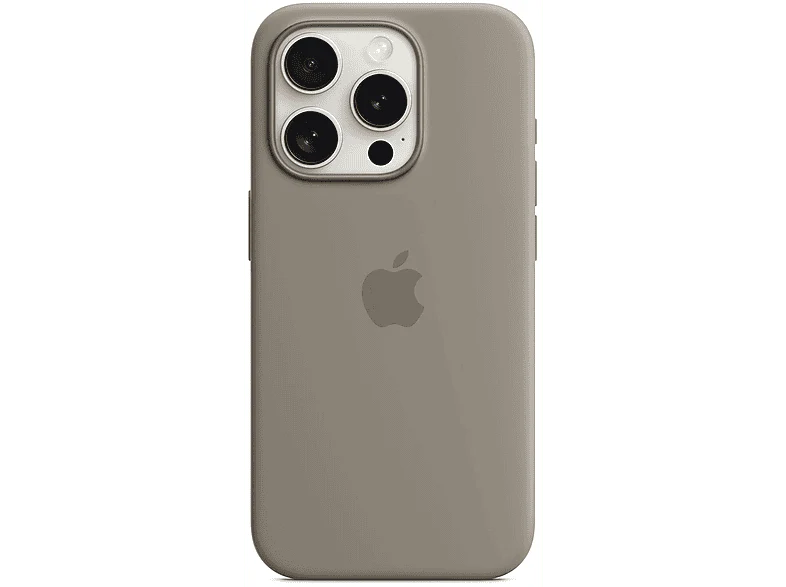 APPLE Cover Silicone MagSafe iPhone 15 Pro Clay (MT1E3ZM/A) - Image 9