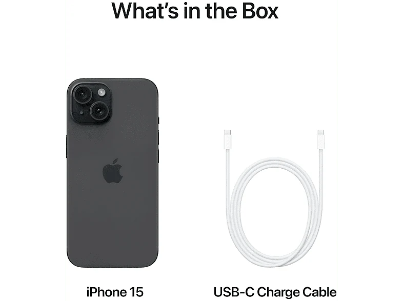 APPLE iPhone 15 5G 256 GB Black (MTP63ZD/A) - Image 19