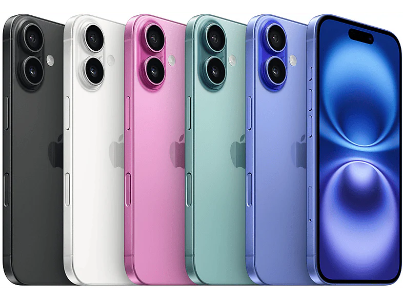 APPLE iPhone 16 5G 128 GB Teal - 128 GB Vert - Image 96