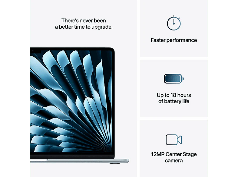 APPLE MacBook Air 15 pouces - M4 - 16 GB - 512 GB - Sky Blue - Image 14
