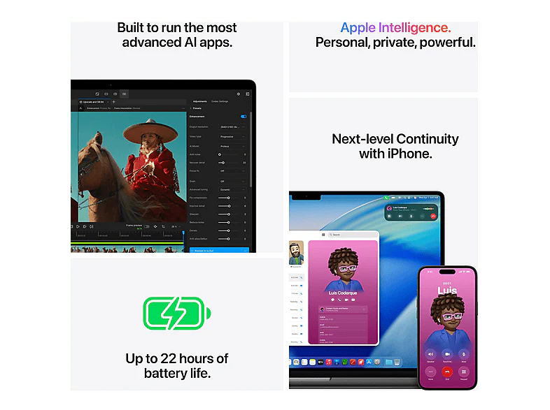 APPLE Macbook Pro (2026) - 16 pouces - M5 Max (18 CPU/32 GPU) - 36 GB - 2 TB - QWERTZ - Image 8