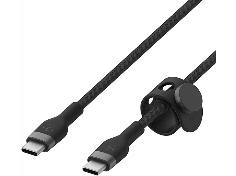 BELKIN Câble USB-C Boost Charge Pro Flex 1 m Noir (CAB011BT1MBK) - Image 4