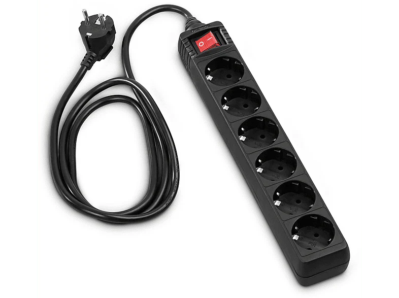 Bloc multiprise + Interrupteur Noir (30394) - Image 3