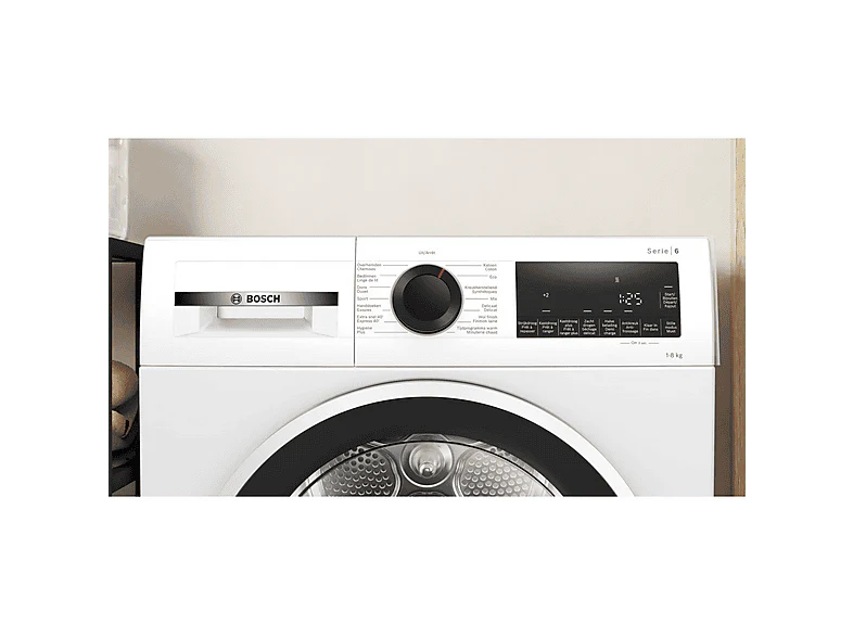 BOSCH WQG133DCFG - Sèche-linge pompe à chaleur - 8 kg - 63 dB - Label énergétique C - Image 10
