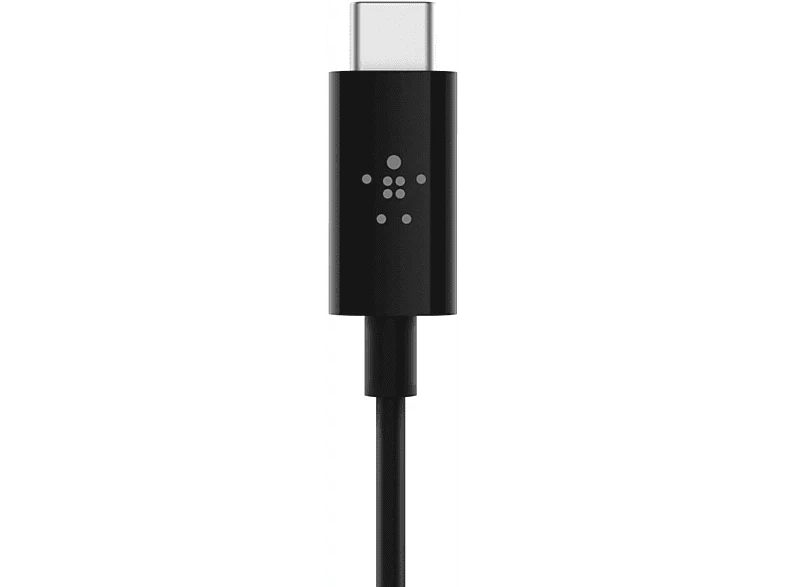 BELKIN Câble 3.5 mm jack / USB-C 1.8 m Noir (F7U079BT03-BLK) - Image 4
