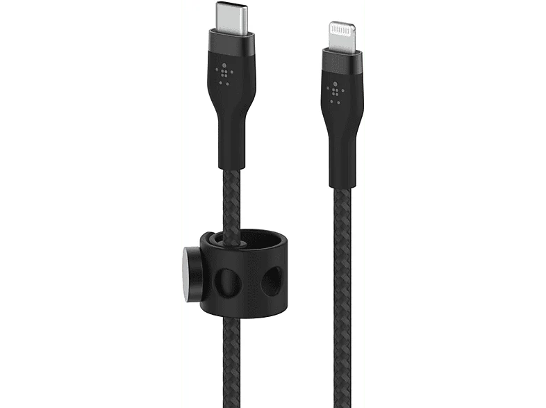 BELKIN Câble USB-C/Lightning Boost Charge Pro Flex 1 m Noir (CAA011BT1MBK) - Image 5