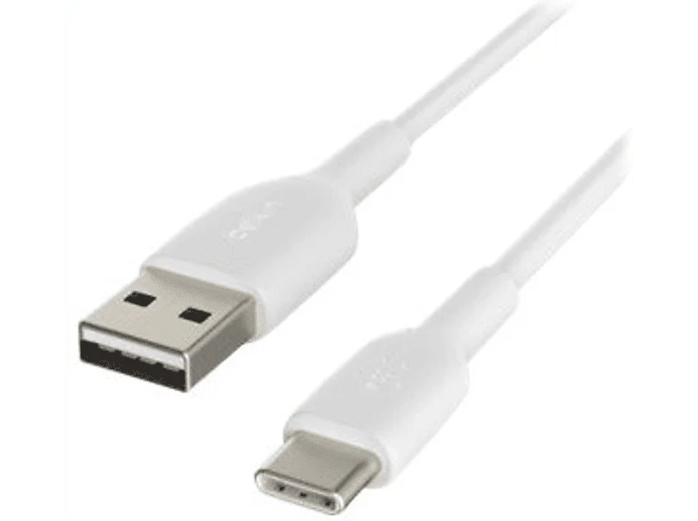 BELKIN Câble USB - USB-C 1 m Blanc (CAB001bt1MWH) - Image 2