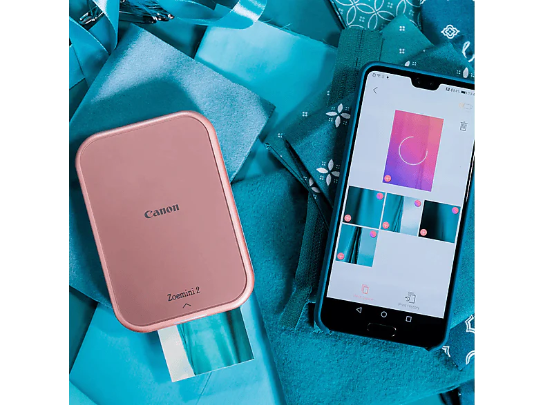 CANON Imprimante photo portable Zoemini 2 Pink/Gold (5452C003AA) Imprimante photo portable - Image 6