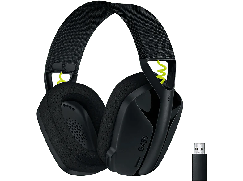 LOGITECH Casque gamer sans fil G435 Lightspeed Noir (981-001050) - Image 11