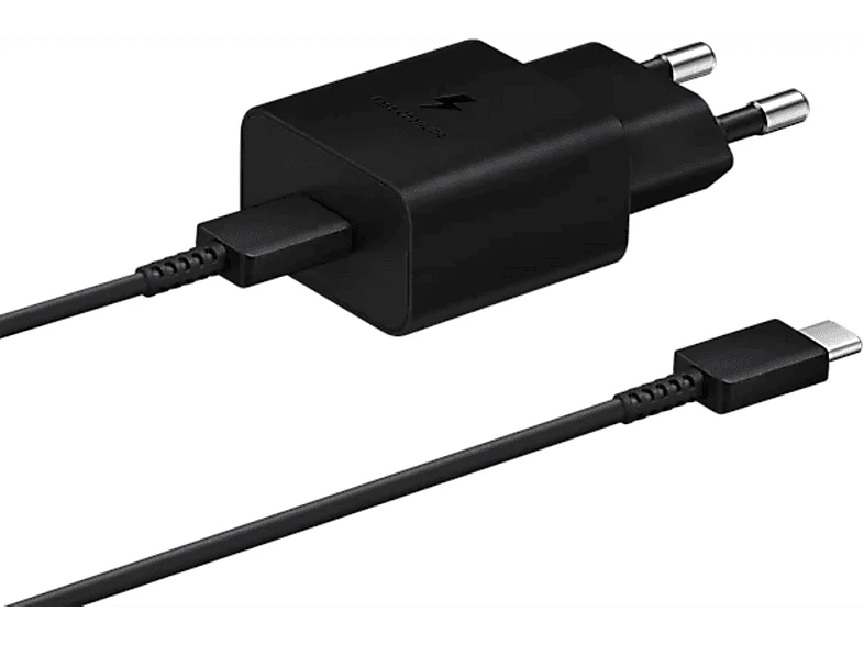 SAMSUNG Chargeur secteur + Câble USB-C Fast Charging 15 W Noir (EP-T1510XBEGEU) - Image 7