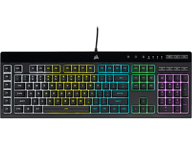 CORSAIR Clavier gaming K55 RGB Pro AZERTY Noir (CH-9226765-BE) Câblé Clavier gamer Noir - Image 9