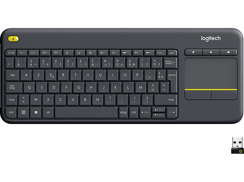 LOGITECH Clavier sans fil K400 Plus AZERTY Noir (920-007131) Sans fil Clavier sans fil Noir - Image 13