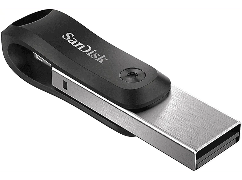 SANDISK Clé USB iXpand Go 64 GB Lightning Gris (186489)