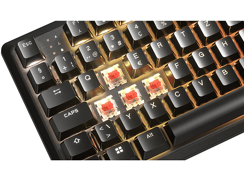 CORSAIR Clavier gaming K70 CORE TKL Mécanique Eclairage RGB QWERTZ Noir (CH-911911E-CH) Filaire Clavier gaming Noir - Image 4