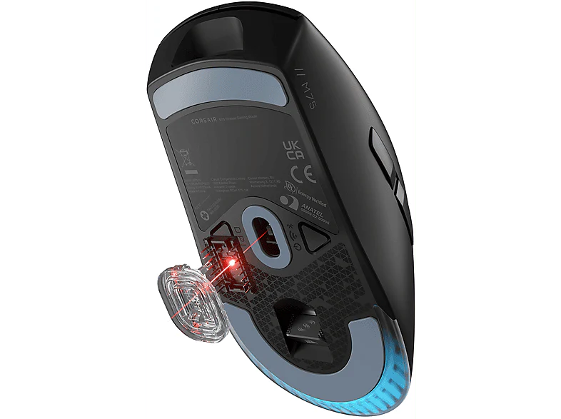 CORSAIR Souris gaming sans fil M75 optique 26.000 DPI Noir (CH-931D010-EU) - Image 7