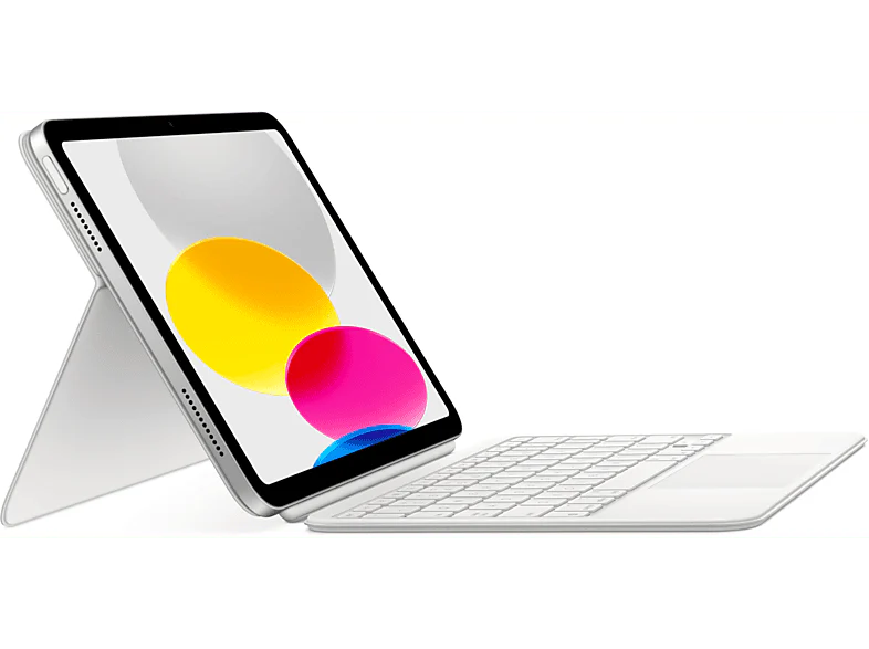 APPLE Cover clavier Magic iPad 10 AZERTY FR Blanc (MQDP3F/A) - Image 4