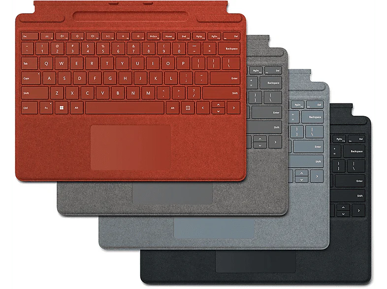 MICROSOFT Cover clavier Surface AZERTY BE Platinum (8XA-00066) - Image 3