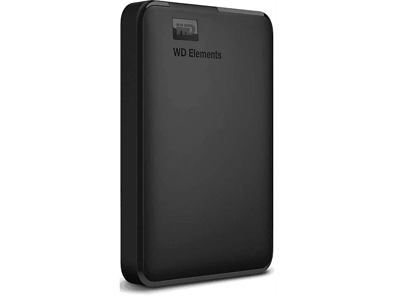 WESTERN DIGITAL Disque dur externe Elements Portable 5 TB Noir (WDBU6Y0050BBK-WESN) - Image 3
