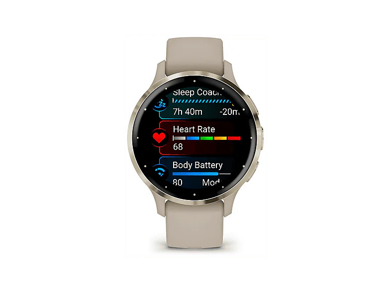 GARMIN Smartwatch Venu 3S French Gray Soft Gold (010-02785-02) - Image 14