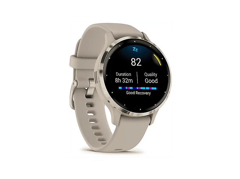 GARMIN Smartwatch Venu 3S French Gray Soft Gold (010-02785-02) - Image 3