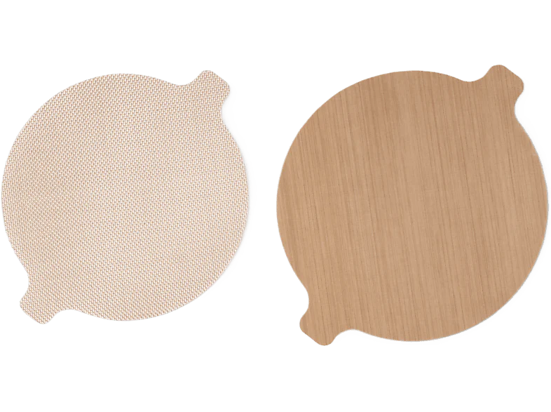 HAMA Insert de protection pour airfryer Beige 2 pièces (111419)