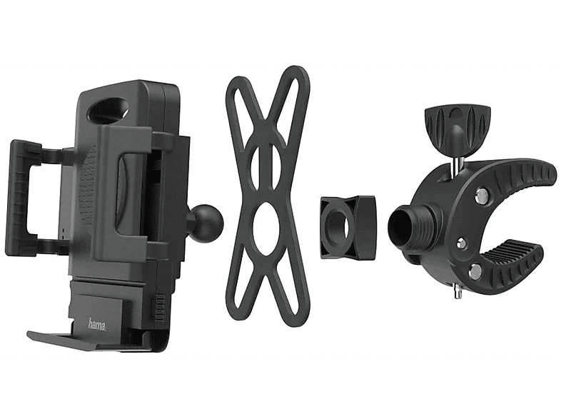 HAMA Support de vélo pour smartphone Strong Noir (201514) - Image 4