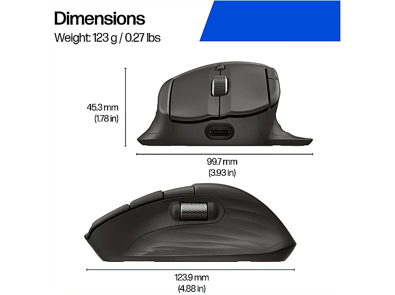 HP Ultra-Fast Scroll Wireless Mouse 780M - Image 15
