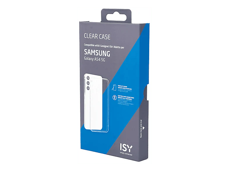ISY Backcover Galaxy A54 5G transparent (ISC-1034)