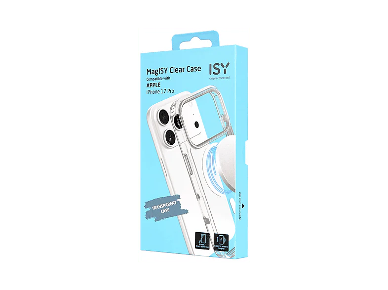 ISY Cover Clear iPhone 17 Pro Transparent - Image 4
