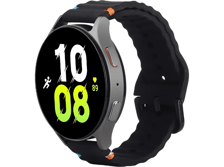 JUST IN CASE ActiveFlex Strap Samsung Galaxy Watch 20mm Noir
