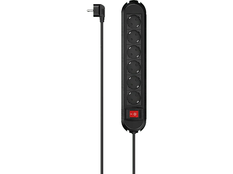 Multiprise avec interrupteur 6 prises 1.5 m (00223037)