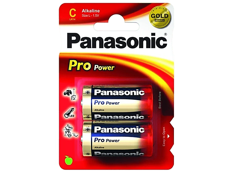 PANASONIC BATTERY Piles alcaline LR14PPG 2 pack - Image 2