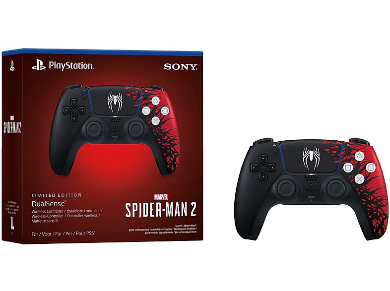 PLAYSTATION PlayStation 5 DualSense manette sans fil - Marvel’s Spider-Man 2 Limited Edition - Image 5
