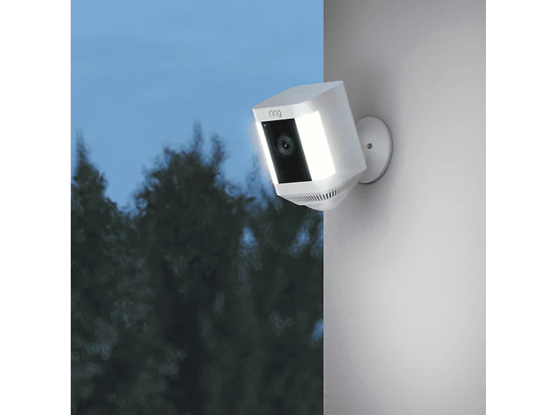 RING Caméra de surveillance Spotlight Cam Plus Battery Blanc (8SB1S2-WEU0) - Image 6