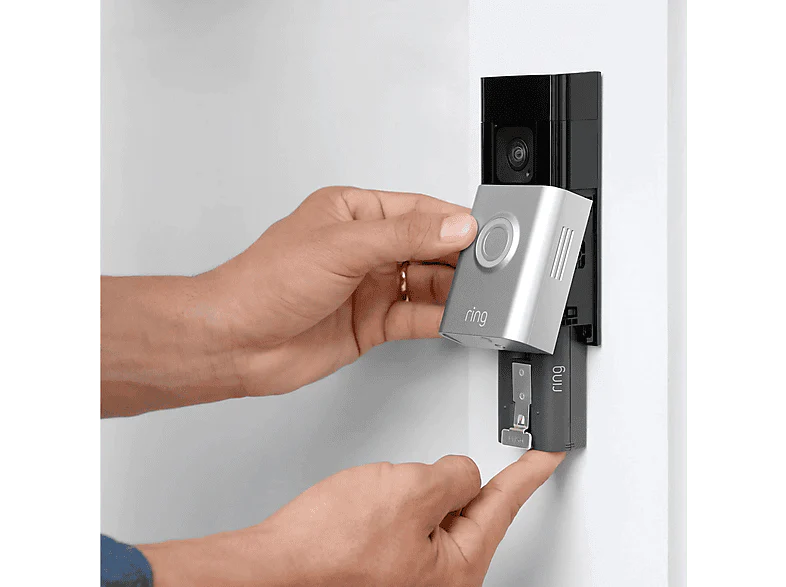 RING Sonnette vidéo intelligente Battery Plus avec Carillon Satin Nickel (B0BFJNL42P) Sonnette intelligente + Carillon - Image 8