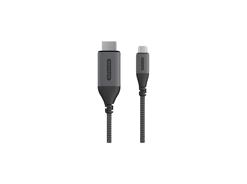 SITECOM Câble vidéo Pro USB-C vers HDMI 2.0 1.8 m 4K Noir (CA-1001) - Image 7