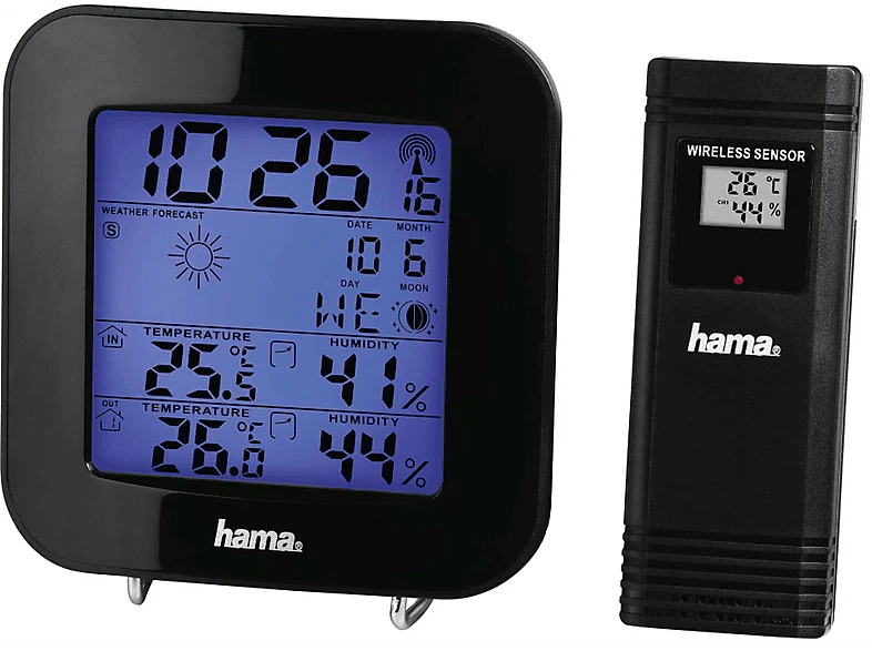HAMA Station météo EWS-200 Noir (186310) - Image 11