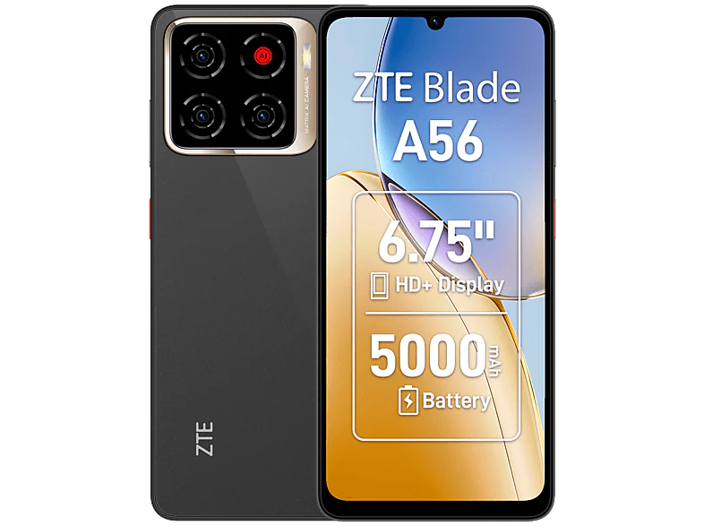 ZTE Blade A56 - Noir - Image 6